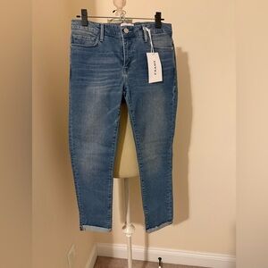 Frame Denim Women's Classic Blue Ankle Jeans